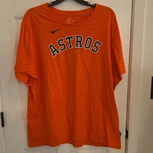 Houston Astros Nike Men's Orange T-Shirt